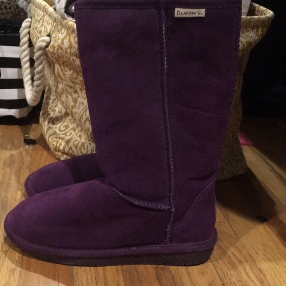 Bearpaw purple boots - Picture 1 of 3